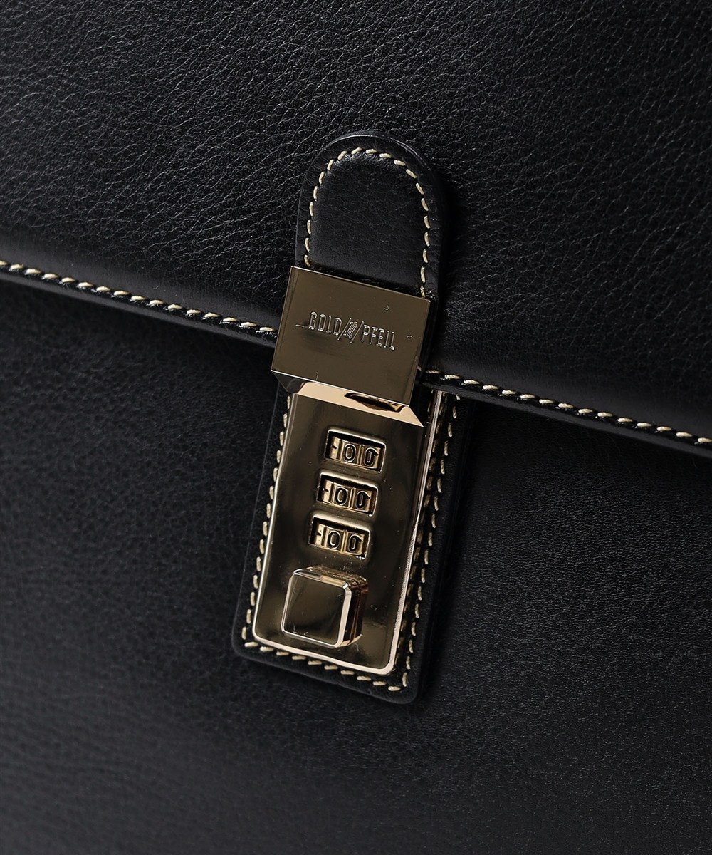 ゴールドファイル オックスフォード レザービジネスバッグ A4 カブセ