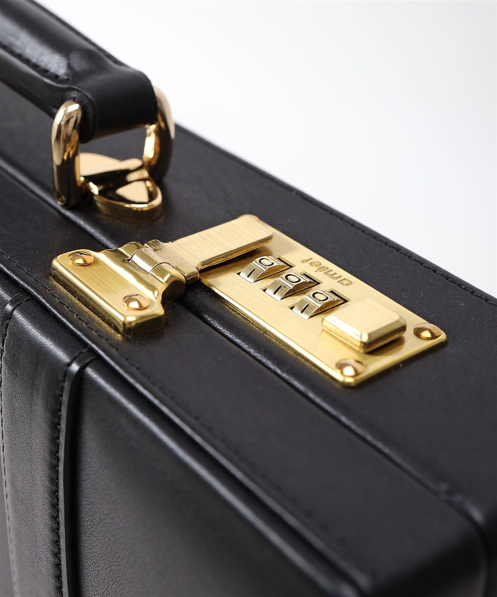 ゴールドファイル オックスフォード レザーアタッシュケース A4