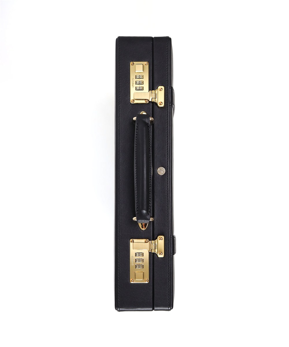 ゴールドファイル オックスフォード レザーアタッシュケース A4