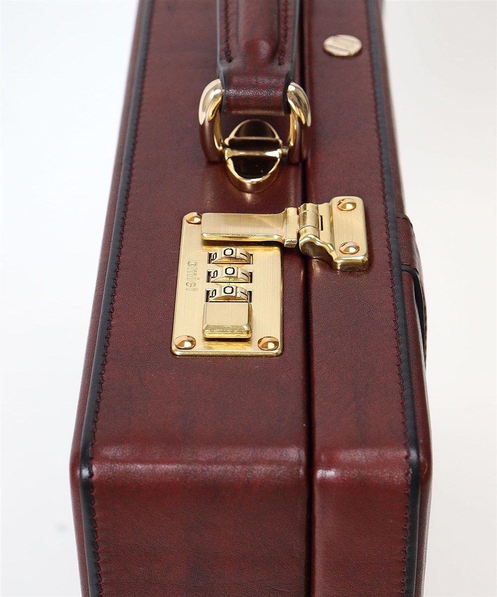 ゴールドファイル オックスフォード レザーアタッシュケース A4