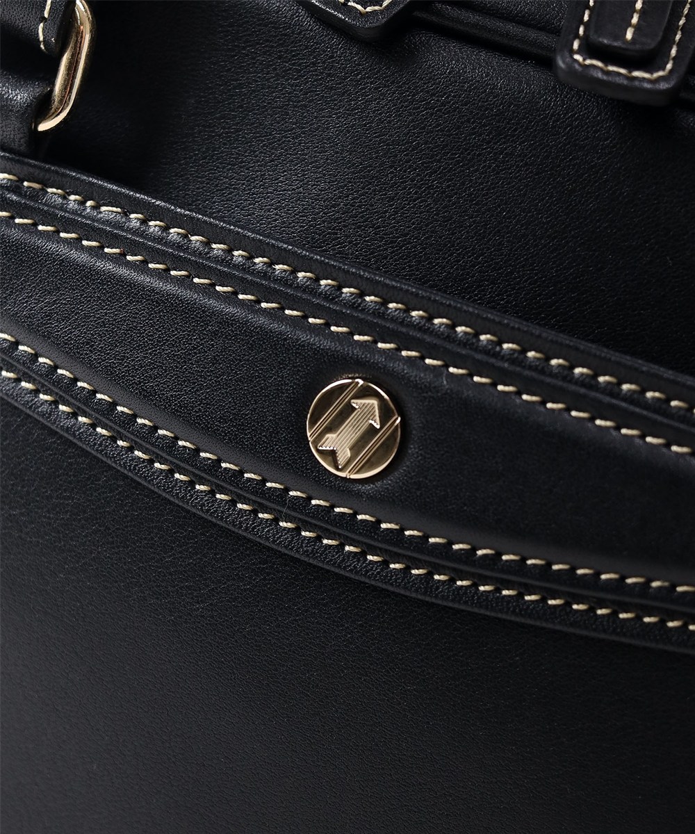 ゴールドファイル オックスフォード レザーコンパクトビジネスバッグ