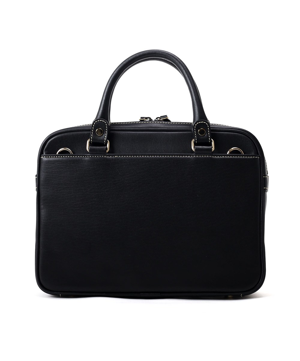 ゴールドファイル オックスフォード レザーコンパクトビジネスバッグ