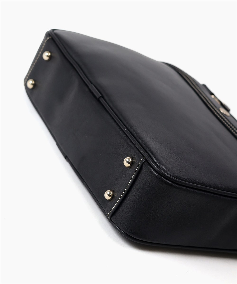 ゴールドファイル オックスフォード レザーコンパクトビジネスバッグ