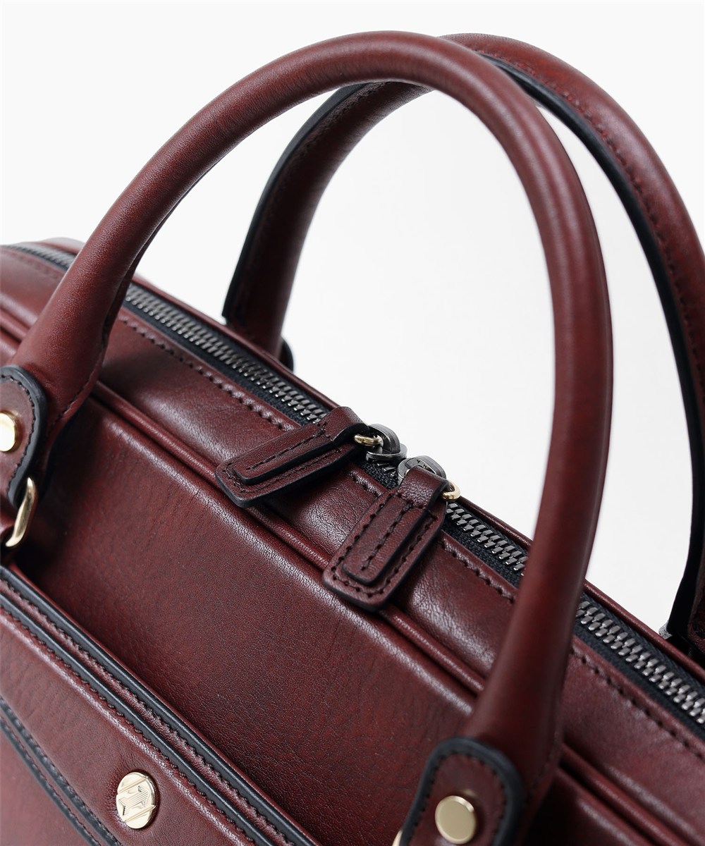 ゴールドファイル オックスフォード レザービジネスバッグ A4ジャスト