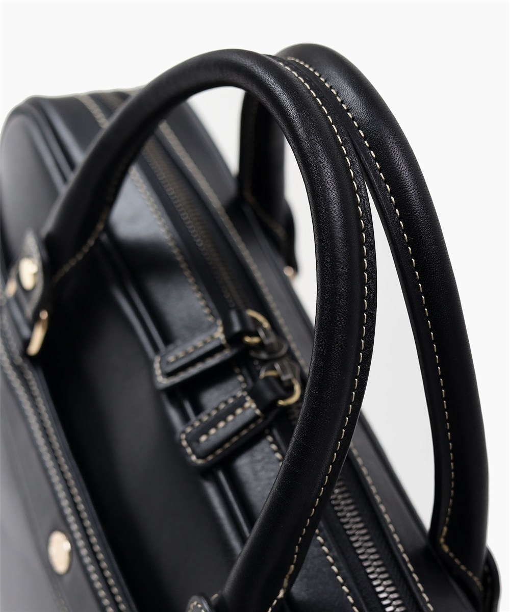 ゴールドファイル オックスフォード レザービジネスバッグ A4ジャスト