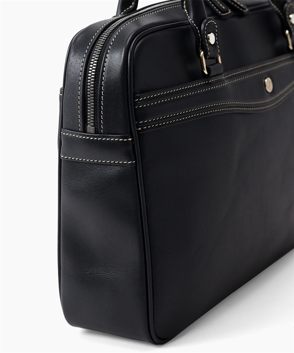 ゴールドファイル オックスフォード レザービジネスバッグ A4ジャスト