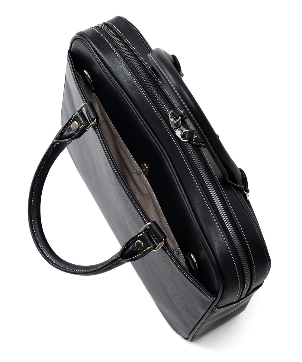 ゴールドファイル オックスフォード レザービジネスバッグ A4ジャスト