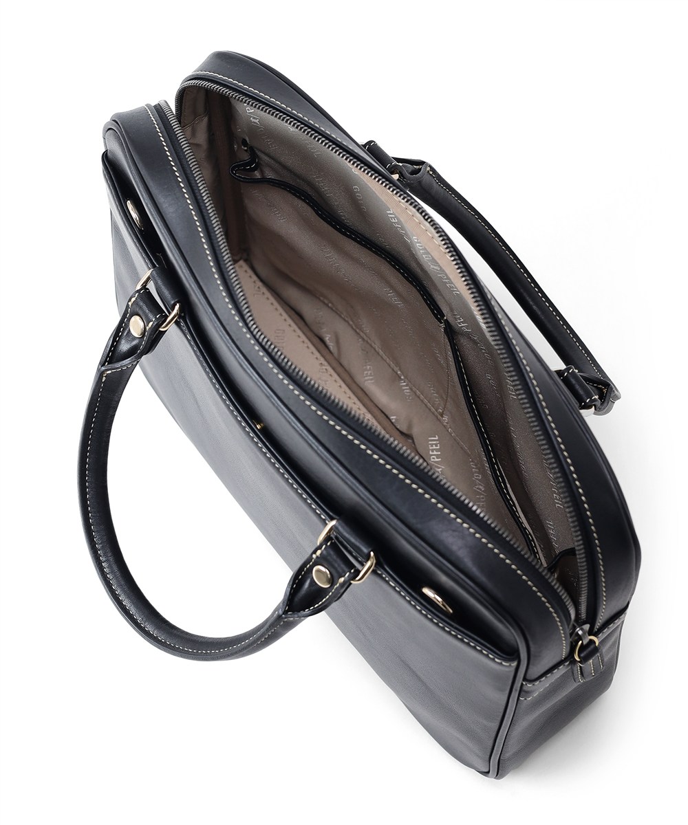 ゴールドファイル オックスフォード レザービジネスバッグ A4ジャスト