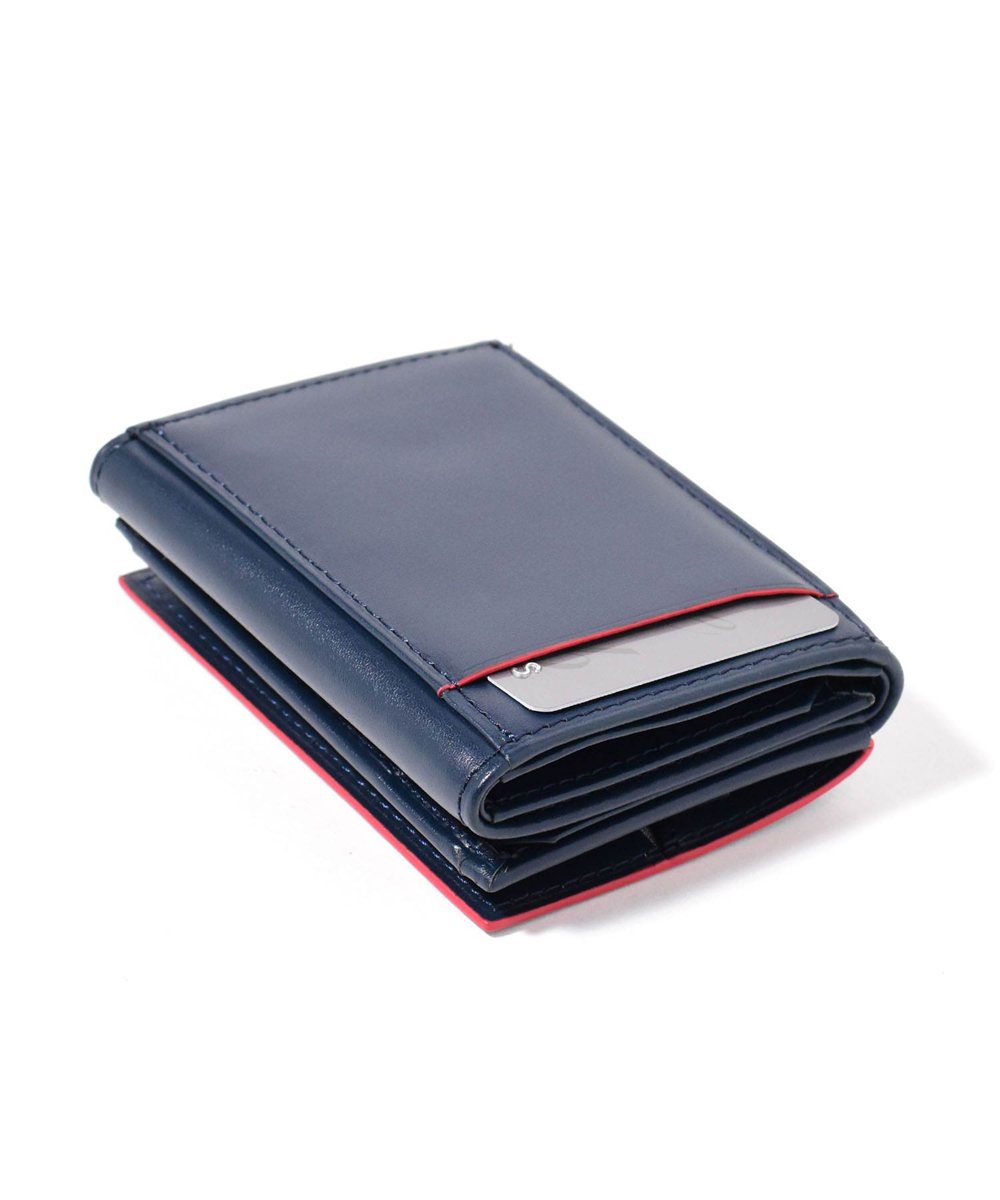 イズイット ワンハンド 三つ折り財布 カード段6