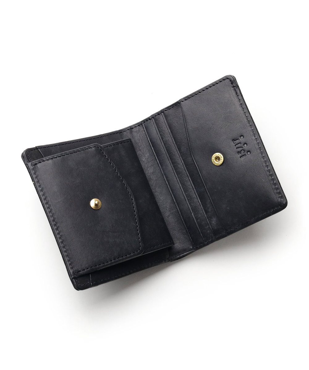 イズイット トスカーナ 二つ折り財布 マグネット式小銭入れ カード段8