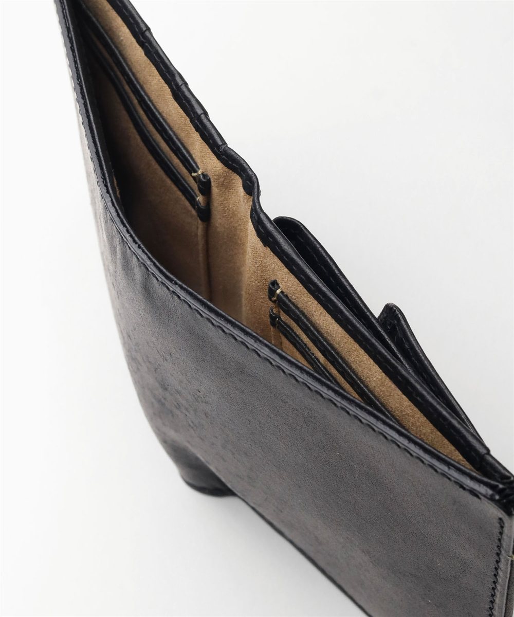 イズイット トスカーナ 二つ折り財布 マグネット式小銭入れ カード段8