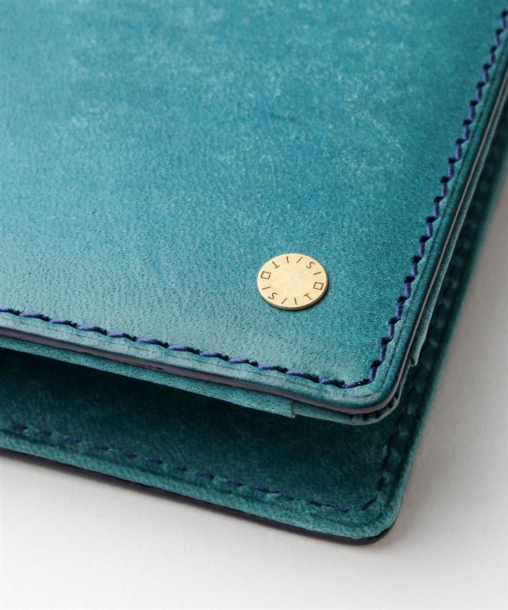 イズイット トスカーナ 二つ折り財布 マグネット式小銭入れ カード段8