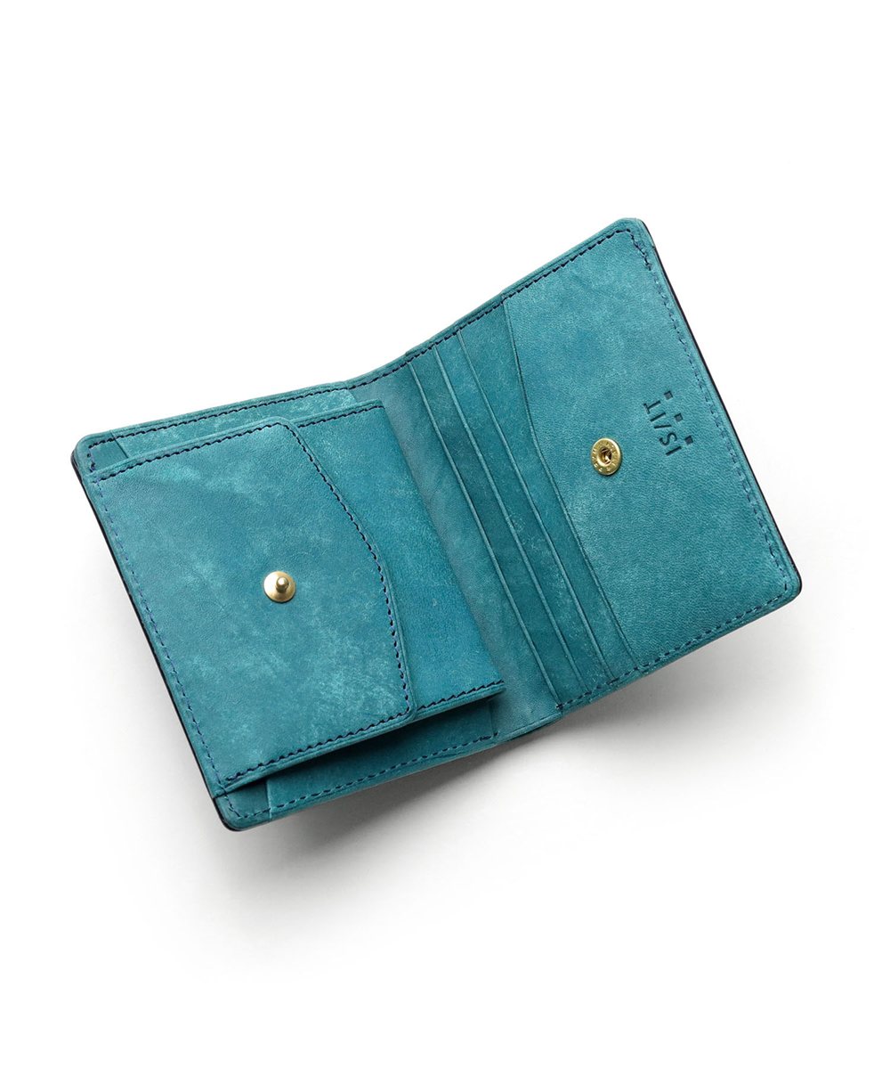 イズイット トスカーナ 二つ折り財布 マグネット式小銭入れ カード段8