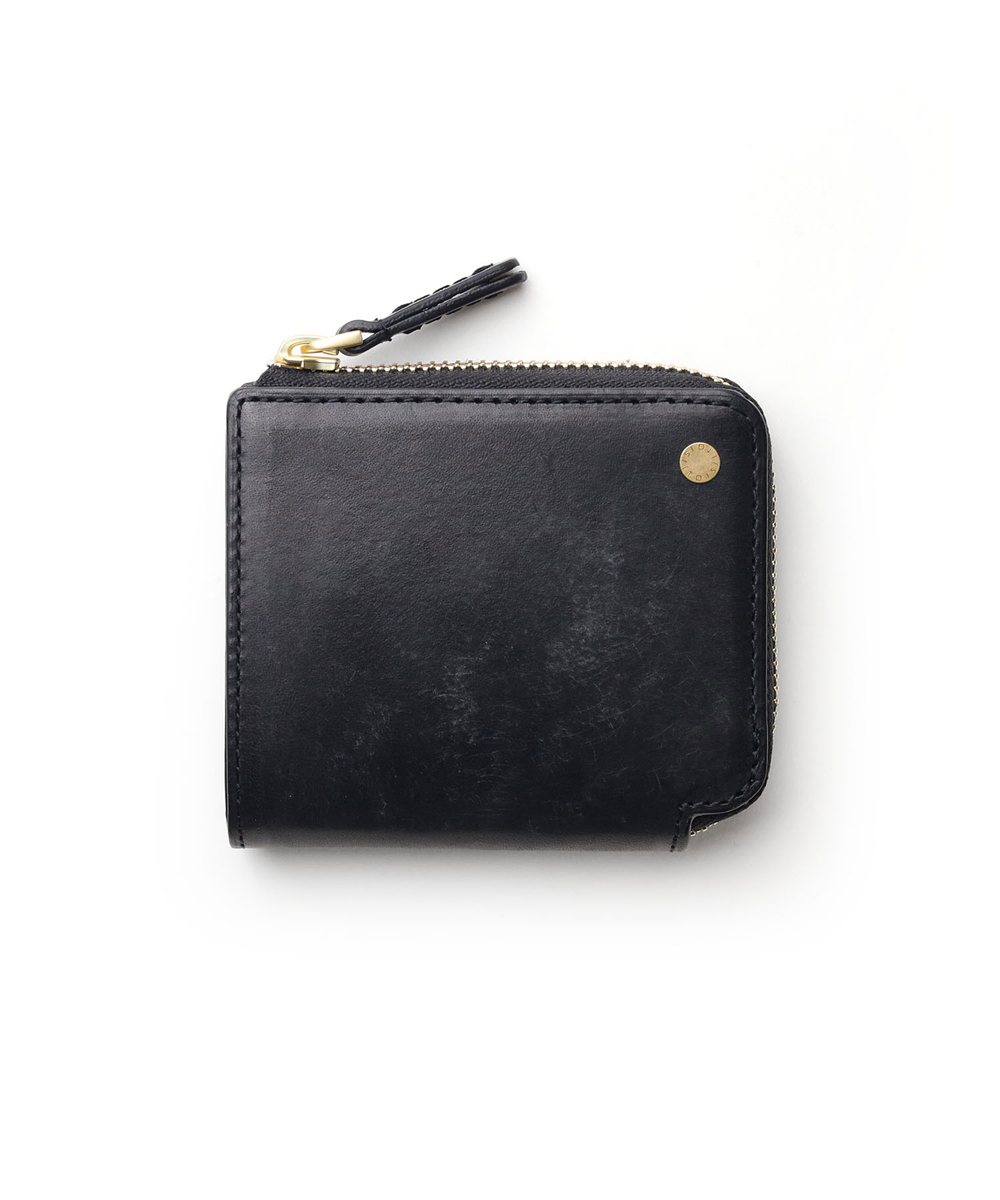 イズイット トスカーナ L字ファスナー 二つ折り財布 カード段5