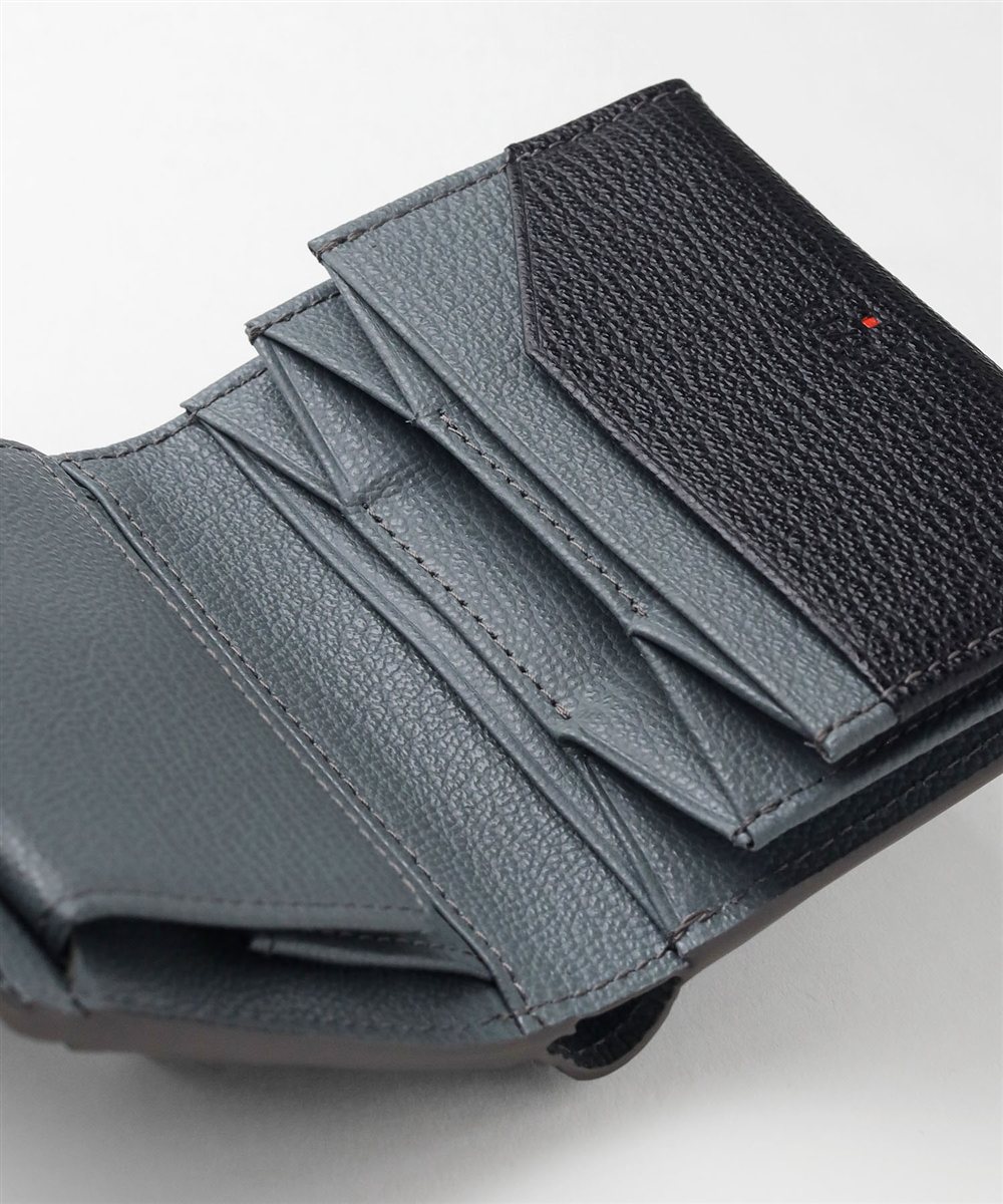 イズイット シュリー 二つ折り財布 BOX型小銭入れ カード段7