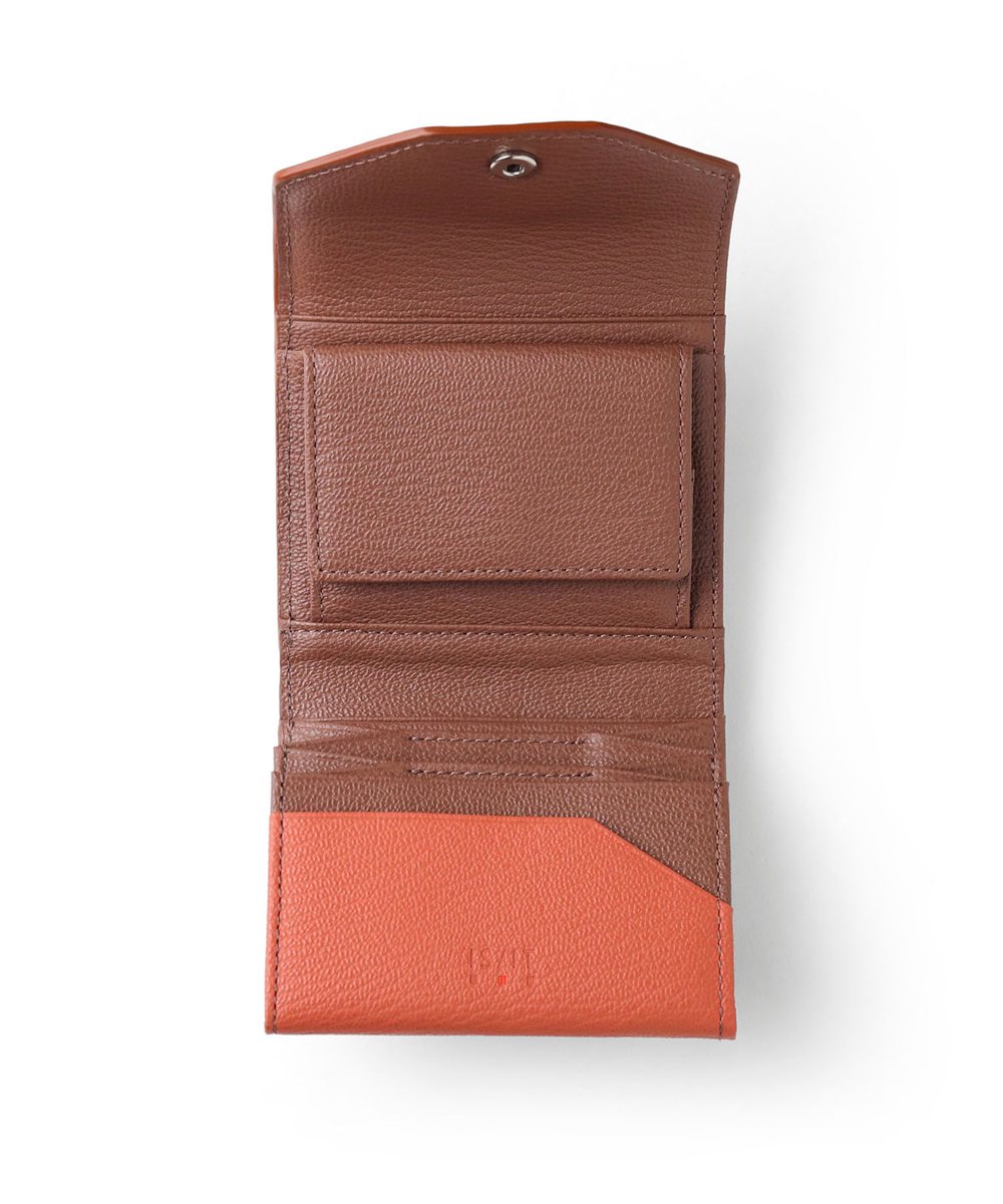 イズイット シュリー 二つ折り財布 BOX型小銭入れ カード段7