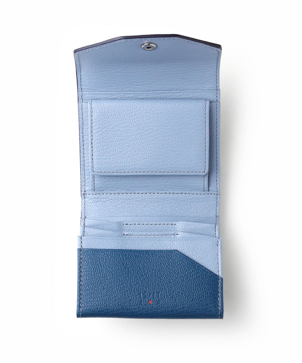 イズイット シュリー 二つ折り財布 BOX型小銭入れ カード段7