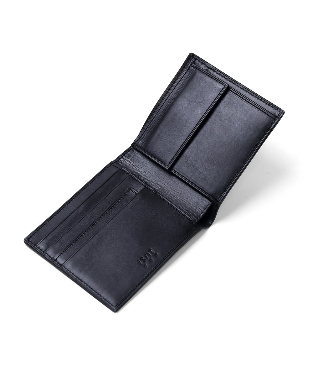 イズイット ラム ラムスキン 二つ折り財布 カード段4