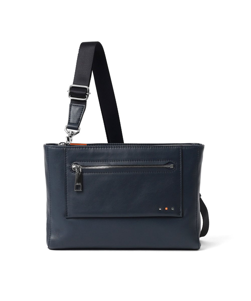 イズイット スペア レザークラッチ兼用ショルダーバッグ 2WAY