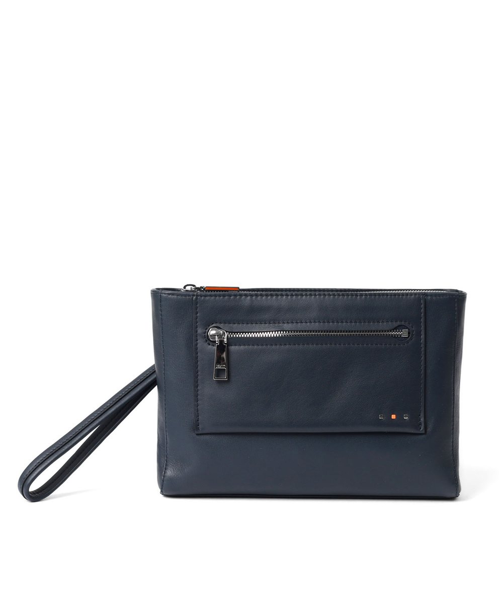 イズイット スペア レザークラッチ兼用ショルダーバッグ 2WAY