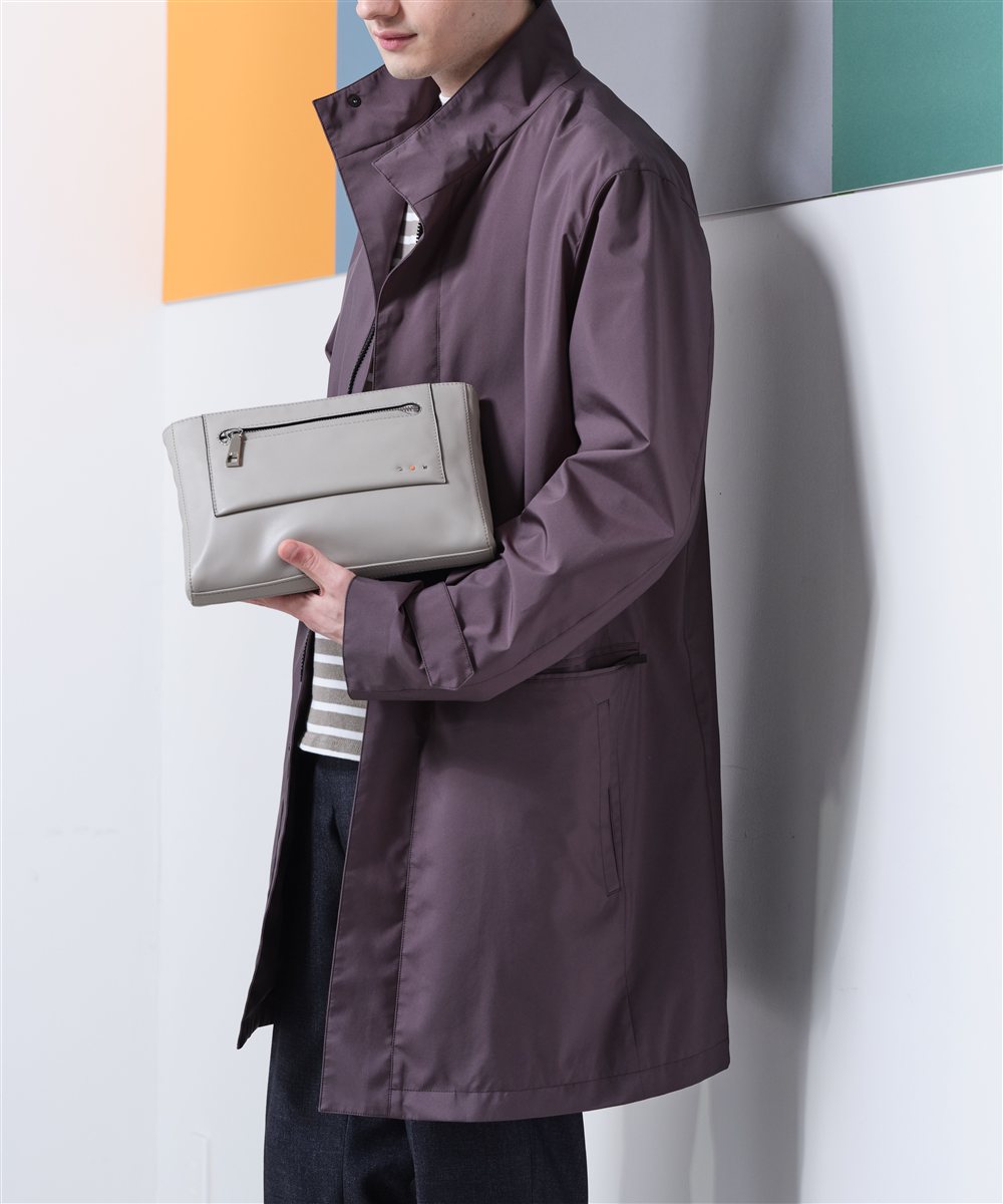 イズイット スペア レザークラッチ兼用ショルダーバッグ 2WAY