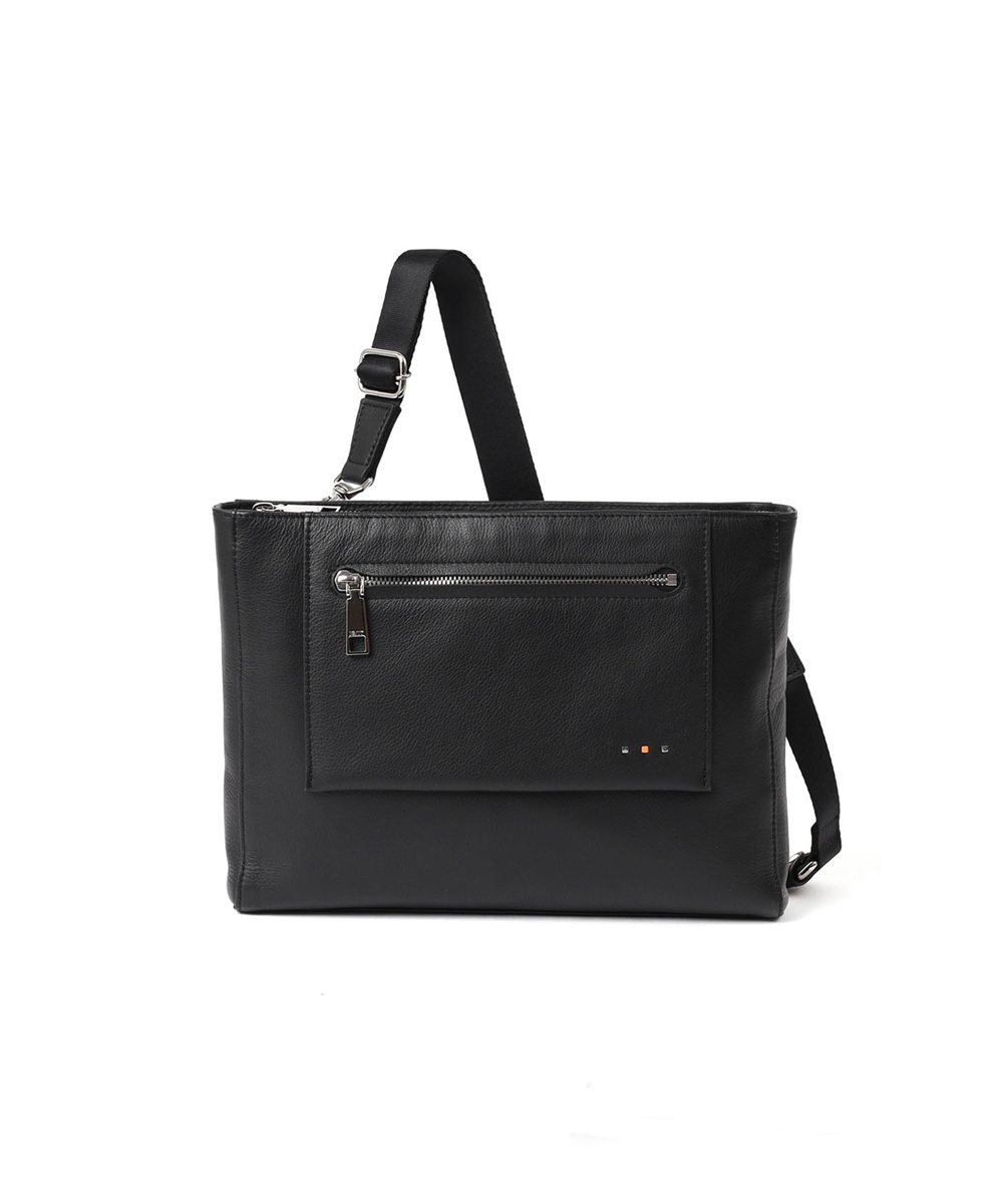 イズイット スペア レザークラッチ兼用ショルダーバッグ B5 2WAY