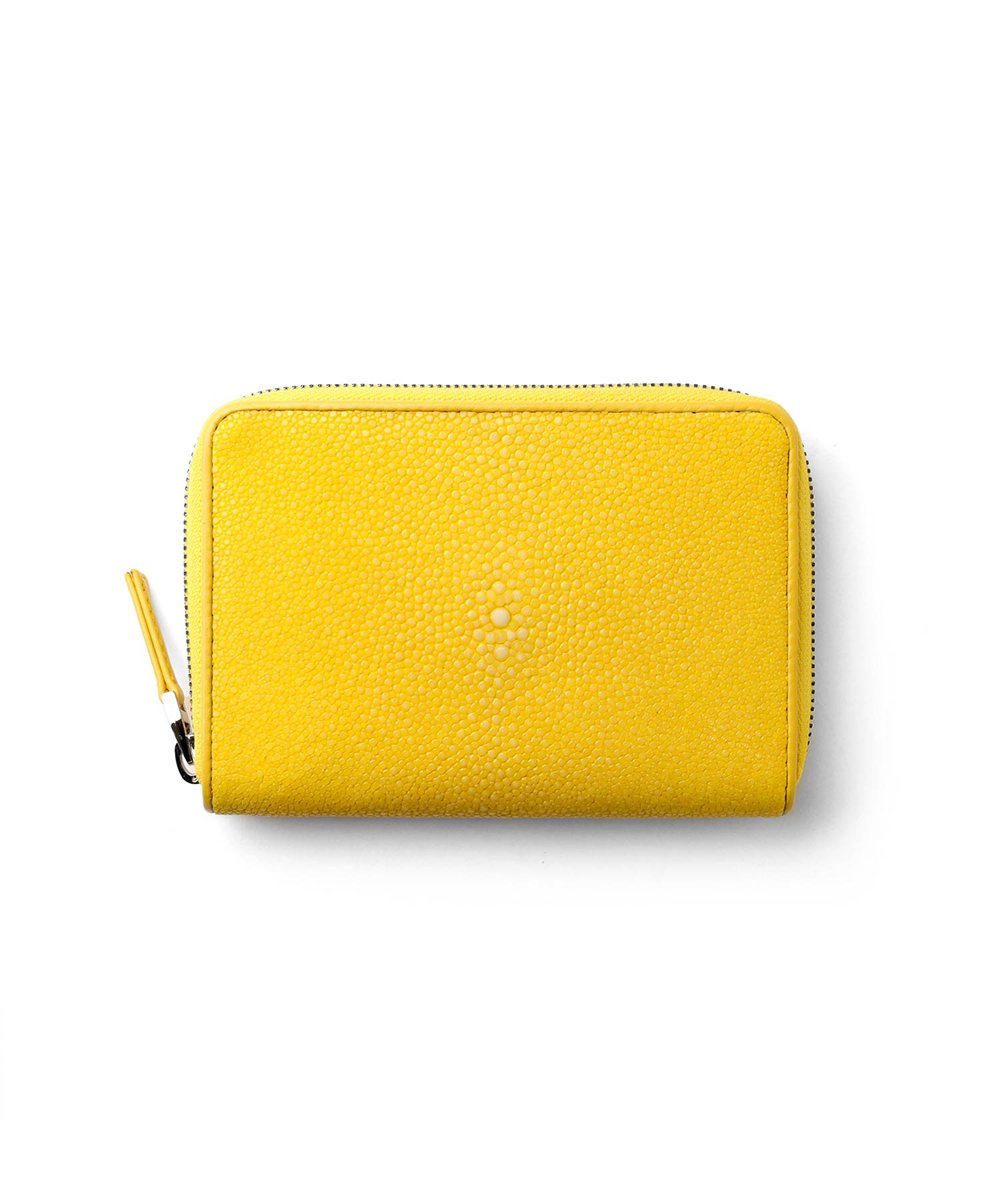 イズイット ガルーシャ ラウンドファスナー セミ長財布 カード段9