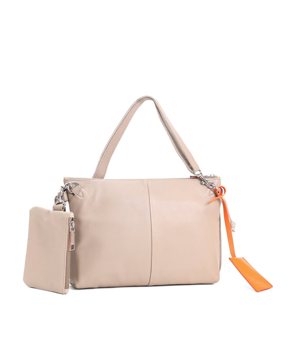 イズイット ディッシュ レザーショルダーバッグ 兼用 クラッチバッグ B5