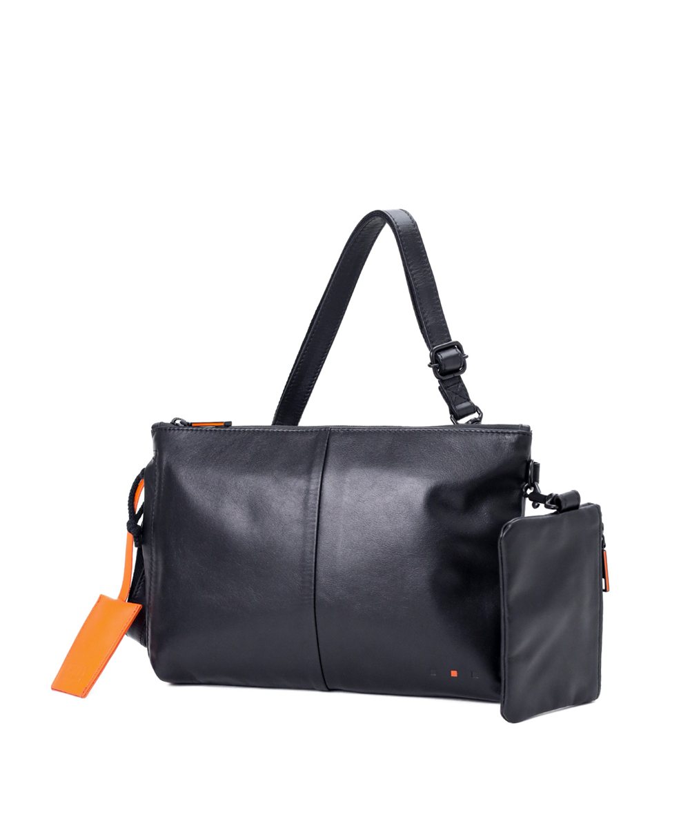 イズイット ディッシュ レザーショルダーバッグ 兼用 クラッチバッグ B5