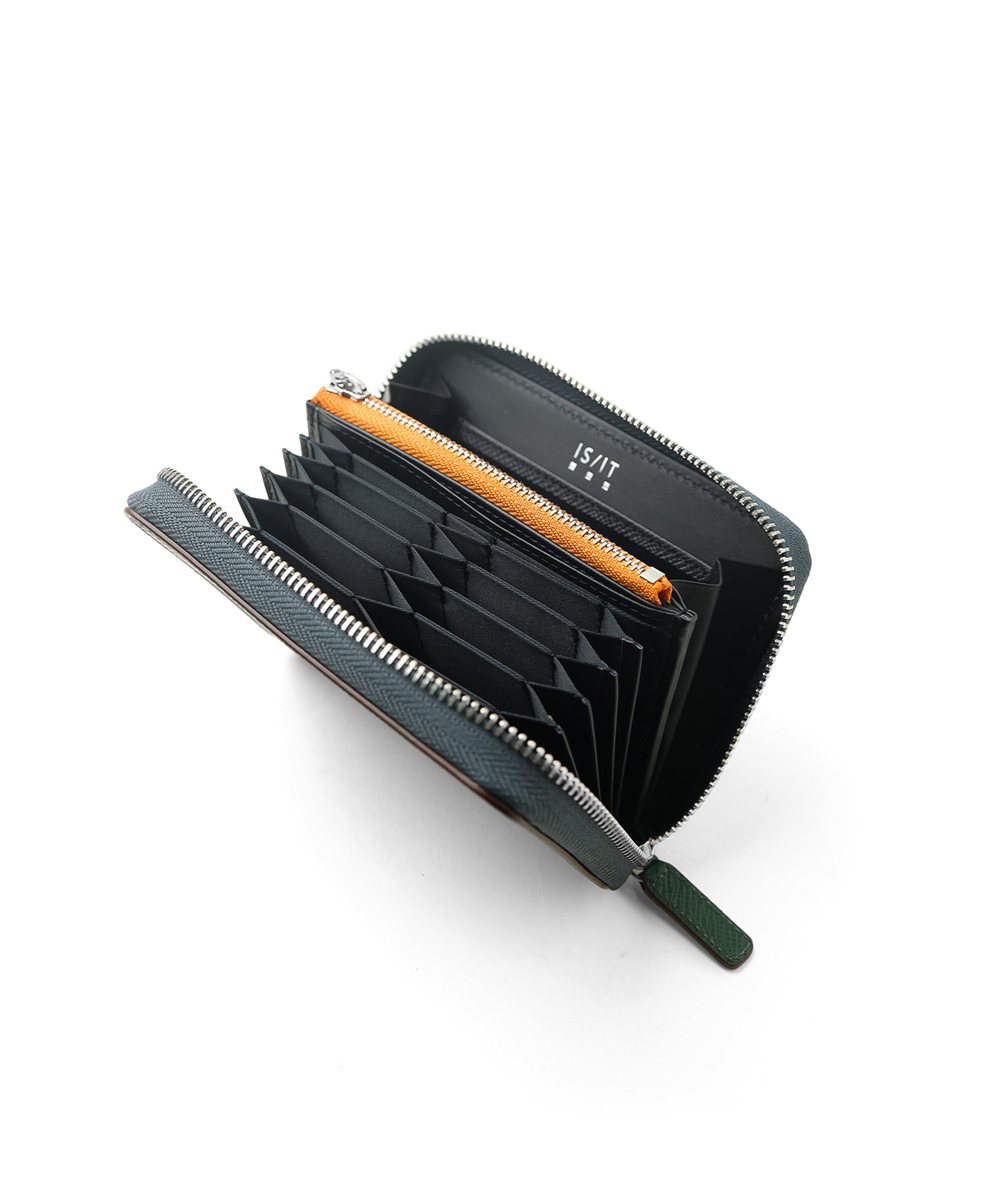 イズイット ピール セミ長財布 カード段16