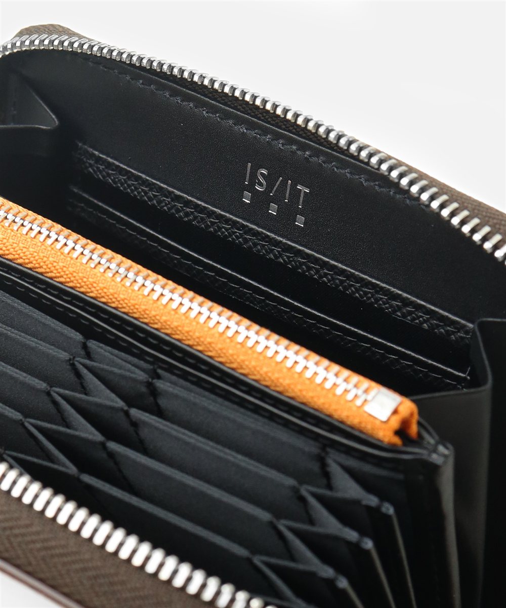 イズイット ピール セミ長財布 カード段16