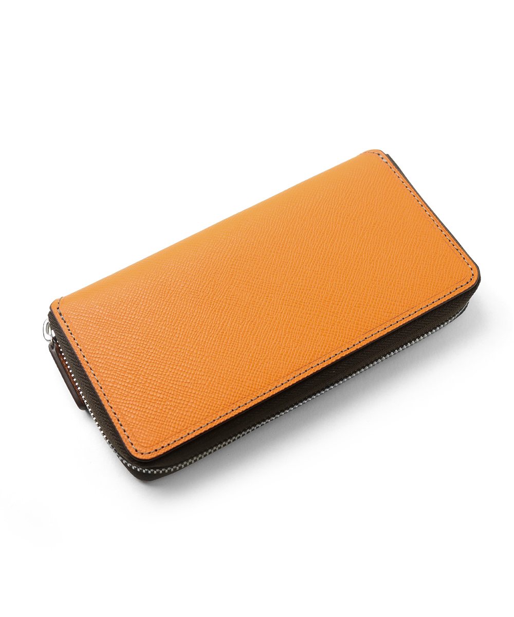 イズイット ピール ラウンドファスナー長財布 カード段16