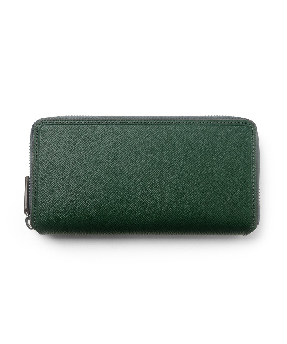 イズイット ピール ラウンドファスナー長財布 カード段16