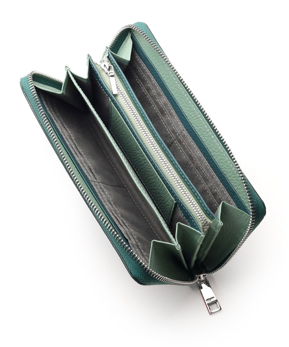 イズイット コクーン ラウンドファスナー長財布 カード段13