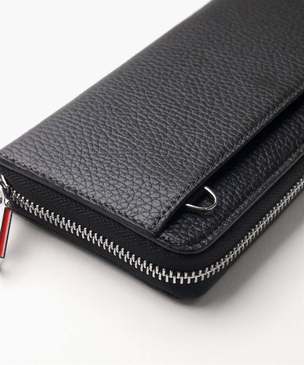 イズイット コクーン ラウンドファスナー長財布 カード段13