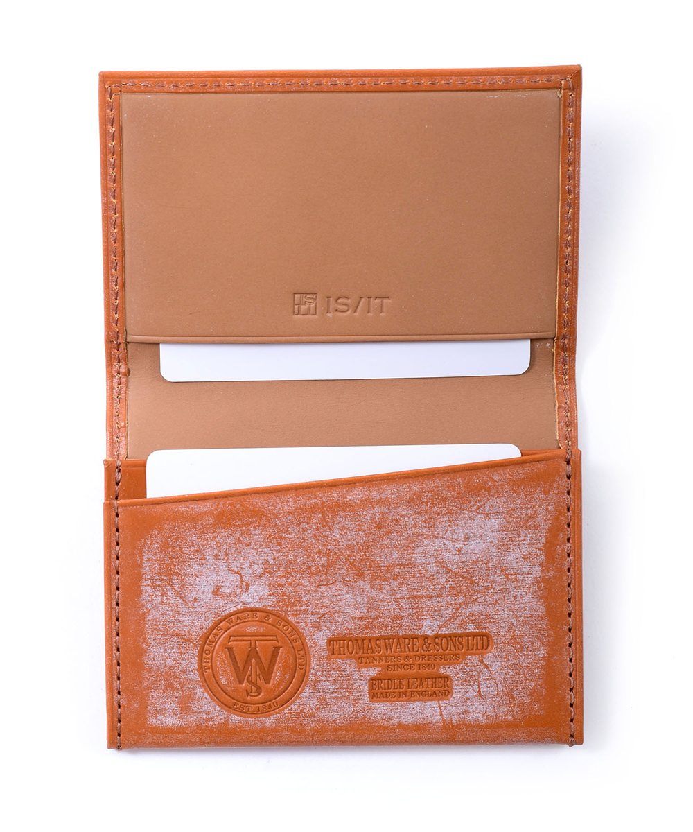 イズイット ウィンザー ブライドルレザー 名刺入れ