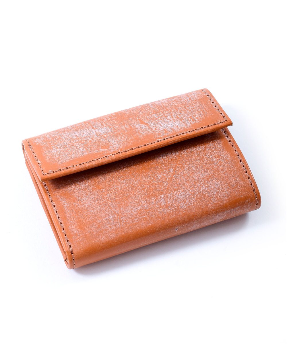 イズイット ウィンザー ブライドルレザー 三つ折り財布 カード段3