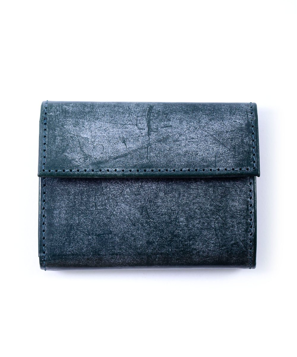 イズイット ウィンザー ブライドルレザー 三つ折り財布 カード段3