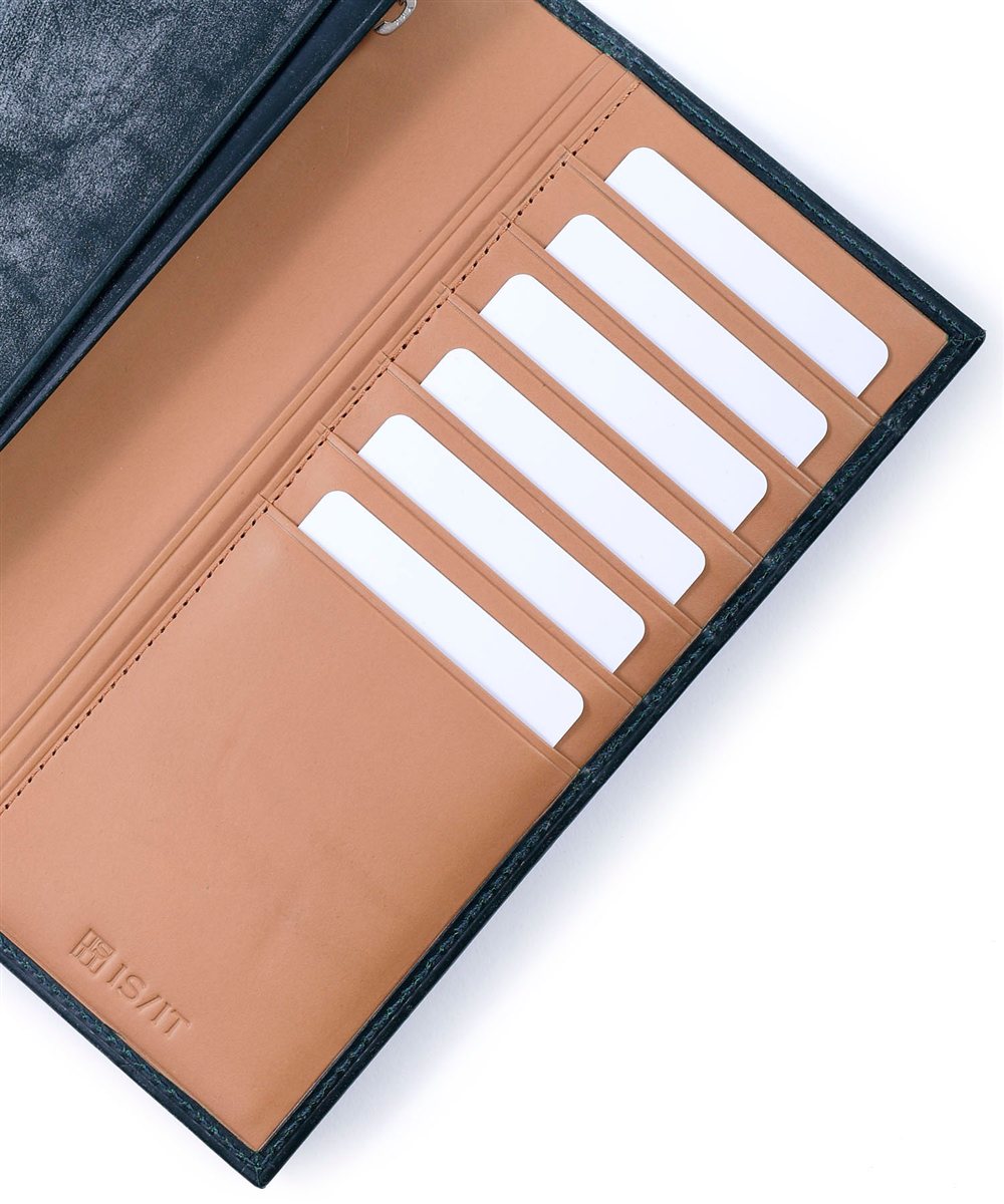 イズイット ウィンザー ブライドルレザー 長財布 カード段6