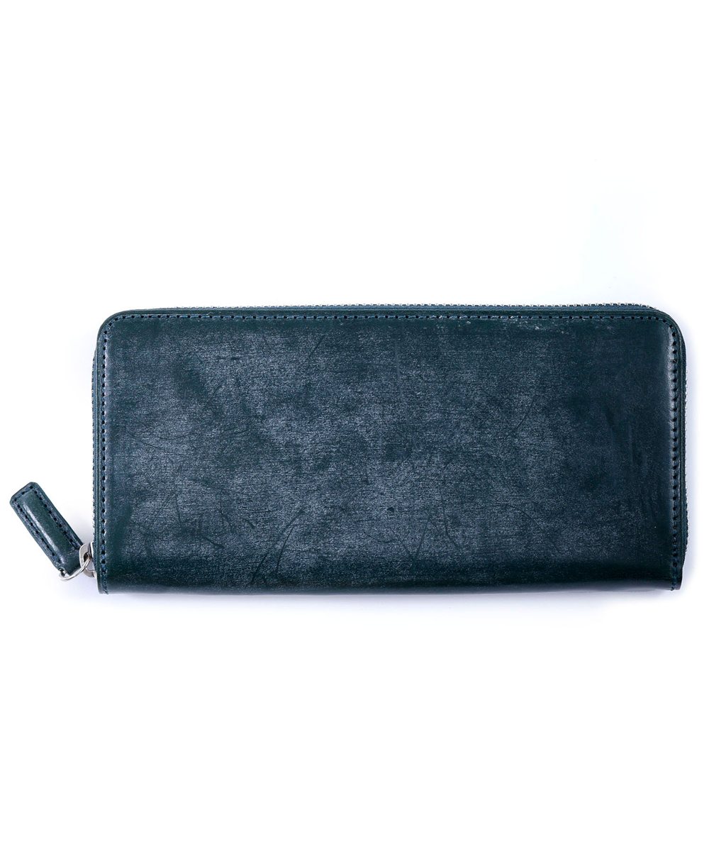 イズイット ウィンザー ブライドルレザー ラウンドファスナー長財布 カード段14