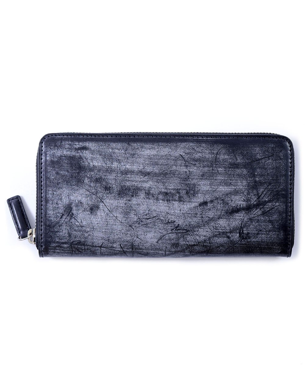 イズイット ウィンザー ブライドルレザー ラウンドファスナー長財布 カード段14