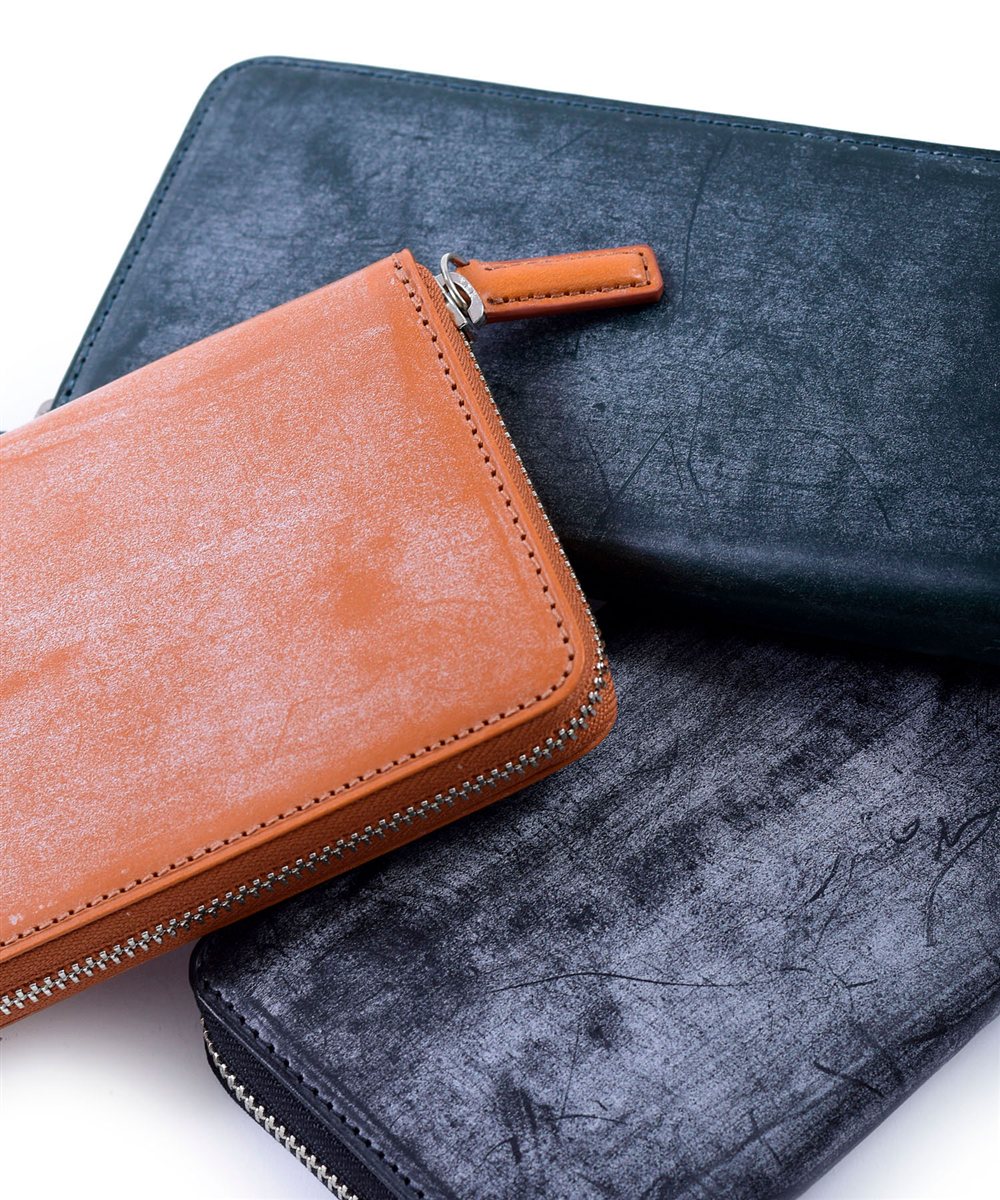 イズイット ウィンザー ブライドルレザー ラウンドファスナー長財布 カード段14