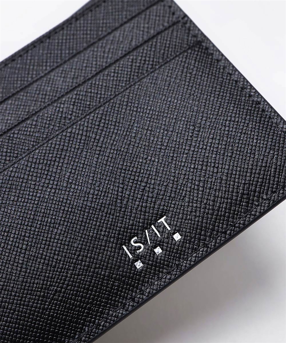 イズイット シャドー 二つ折り財布 純札 カード段6