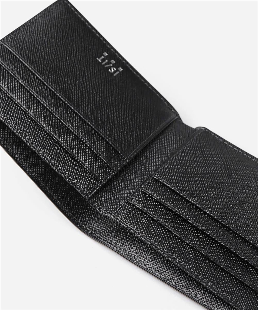 イズイット シャドー 二つ折り財布 純札 カード段6