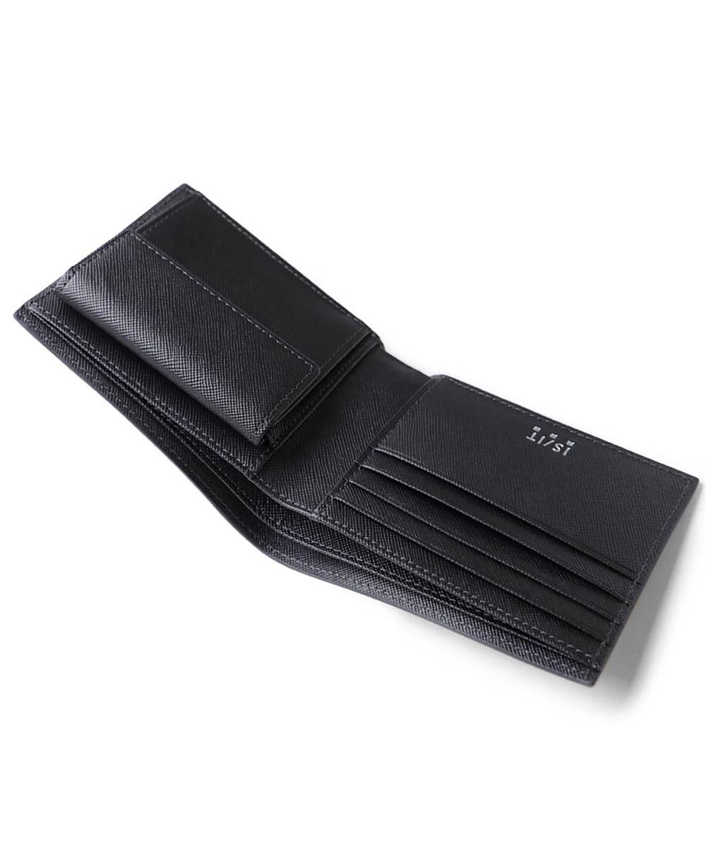イズイット シャドー 二つ折り財布 カード段4