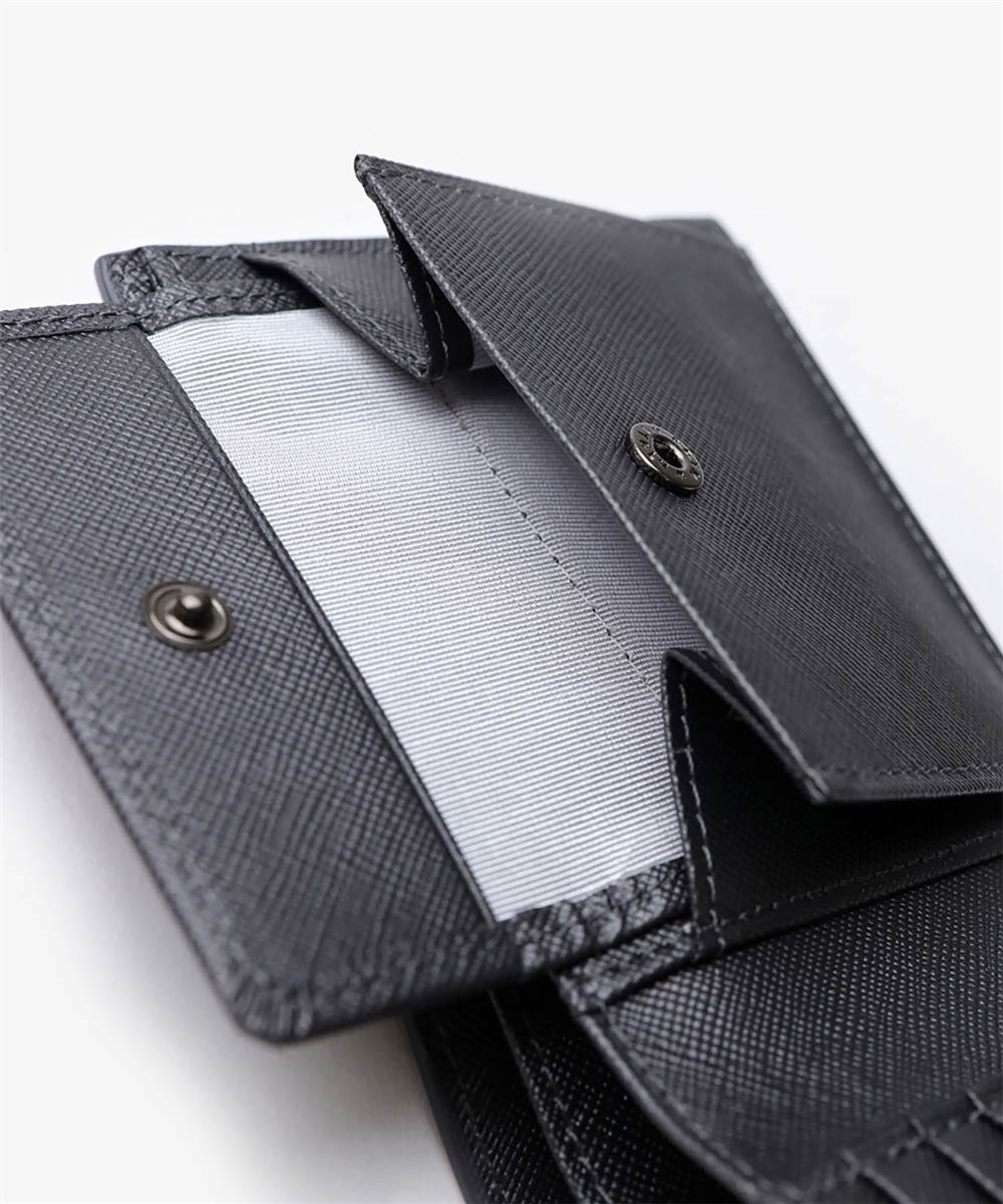 イズイット シャドー 二つ折り財布 カード段4