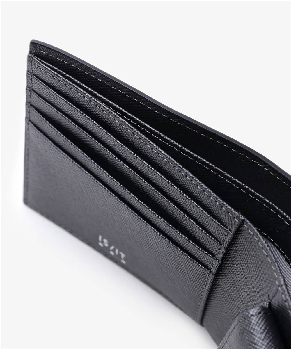 イズイット シャドー 二つ折り財布 カード段4