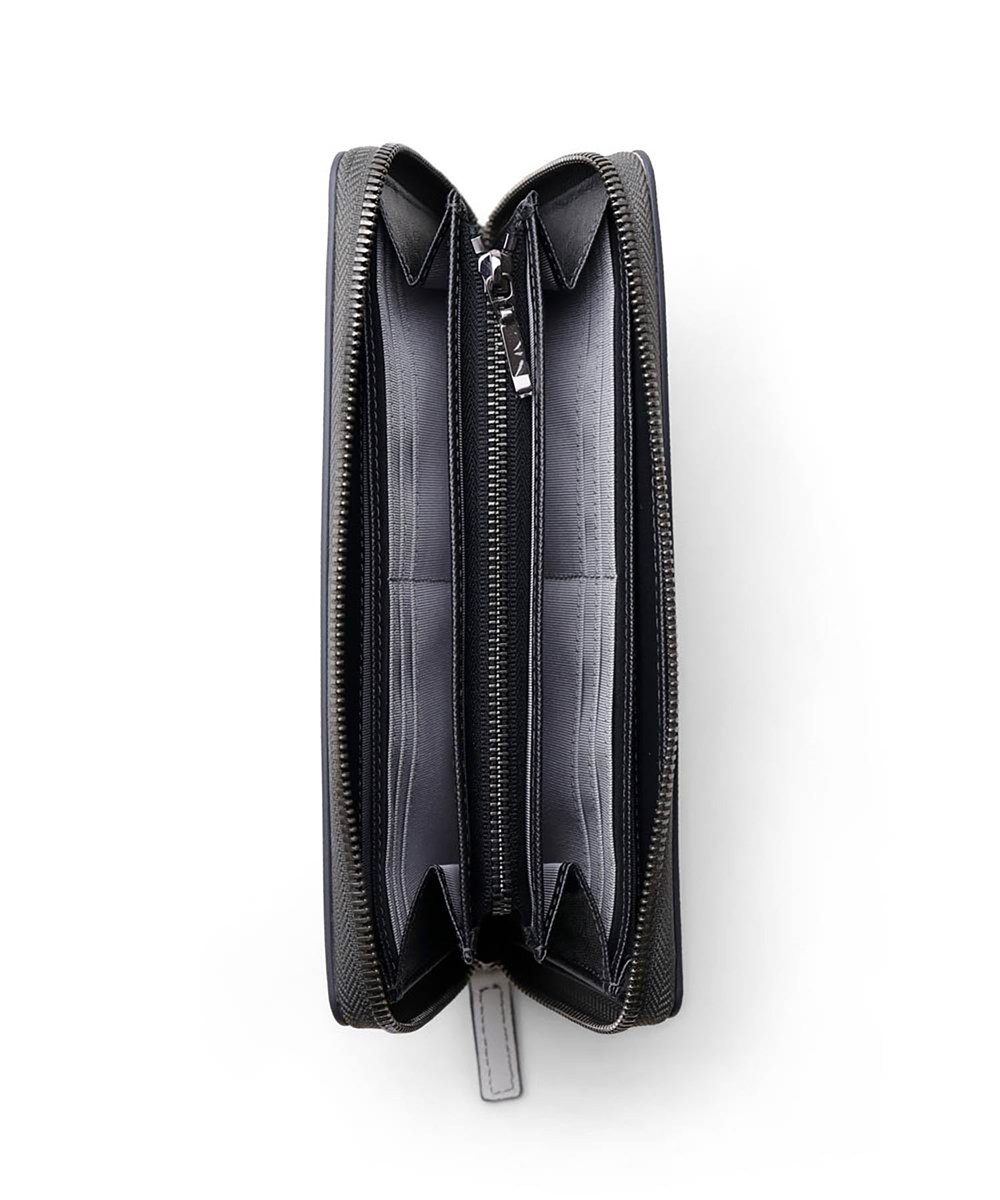 イズイット シャドー ラウンドファスナー長財布 カード段12