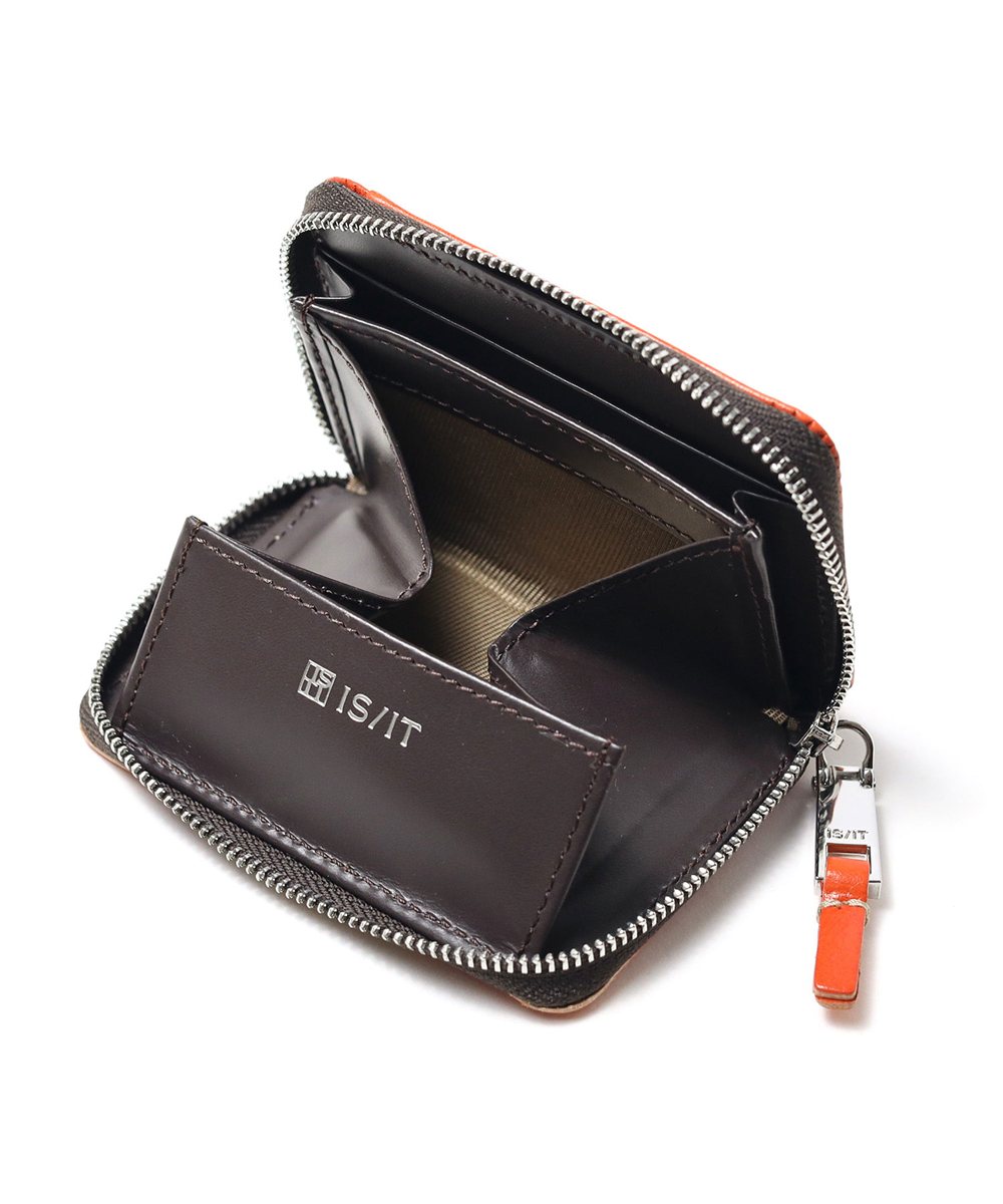 イズイット ルチード パスケース兼用 BOX型小銭入れ