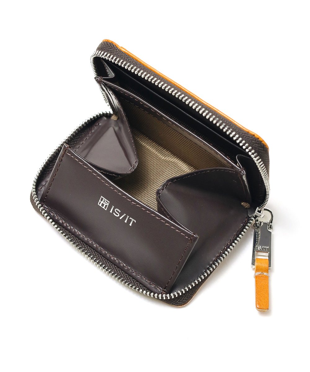 イズイット ルチード パスケース兼用 BOX型小銭入れ